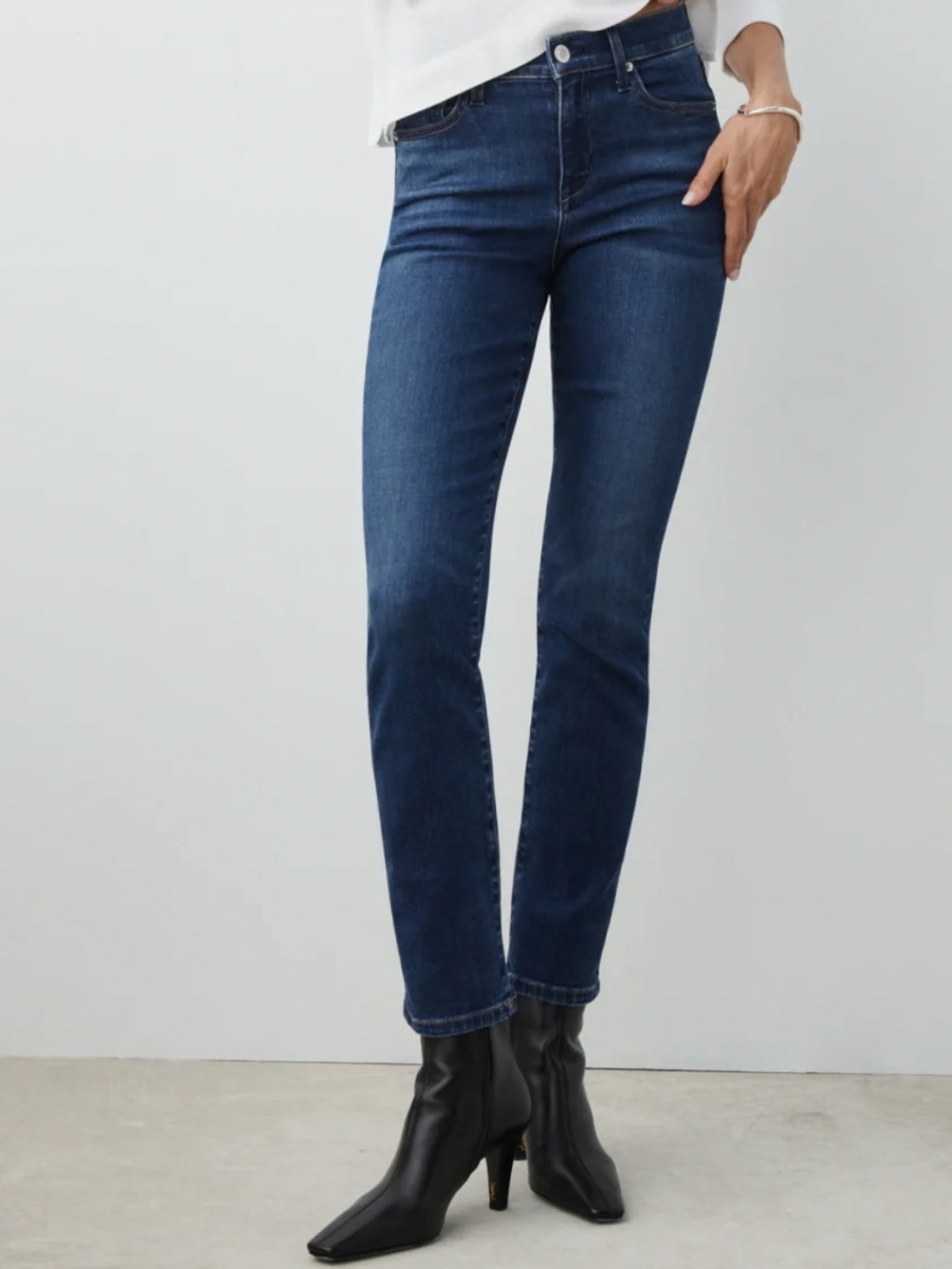 AYR The Stir Jeans Straight Stovepipe Dark Wash Jeans Size 30